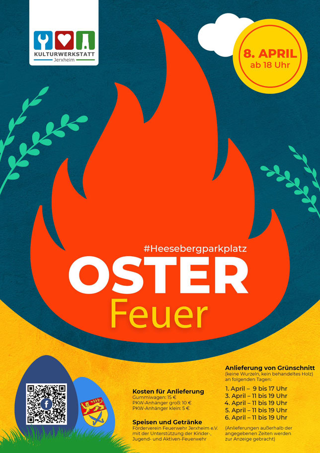 Osterfeuer 2023 in Jerxheim